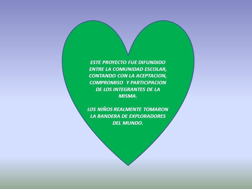 LOS NIÑOS REALMENTE TOMARON LA BANDERA DE EXPLORADORES DEL MUNDO.