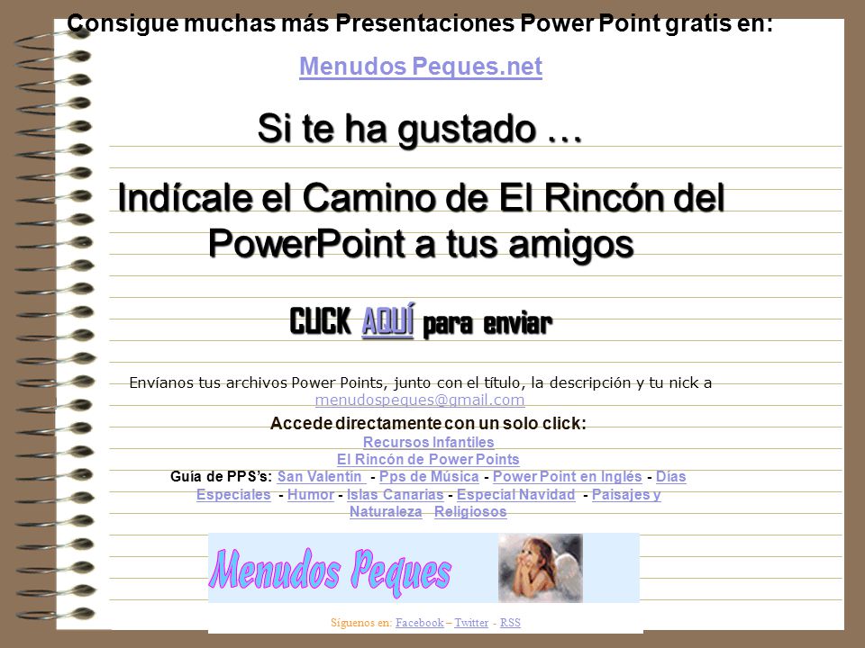 Indícale el Camino de El Rincón del PowerPoint a tus amigos