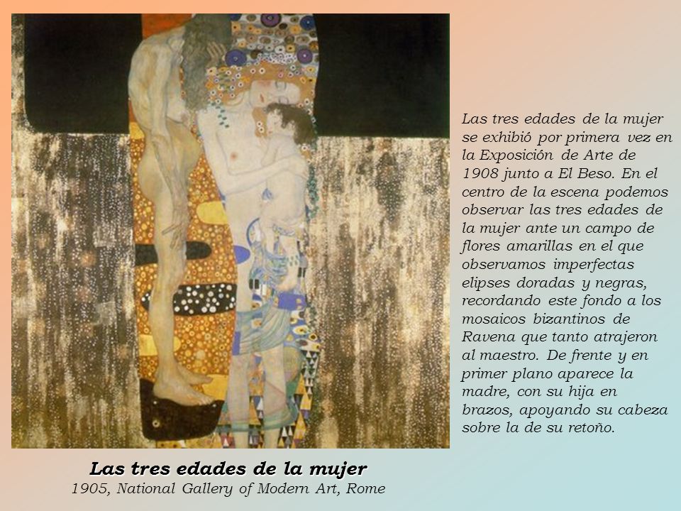 Las tres edades de la mujer 1905, National Gallery of Modern Art, Rome