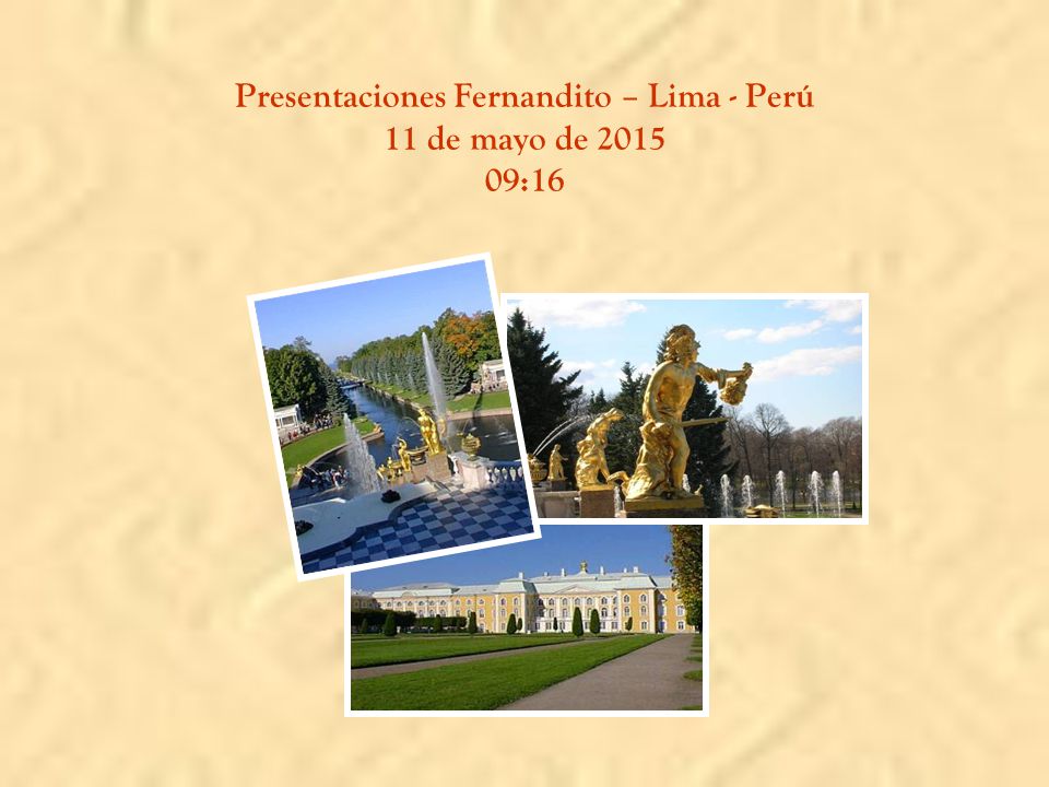 Presentaciones Fernandito – Lima - Perú 16 de abril de :32
