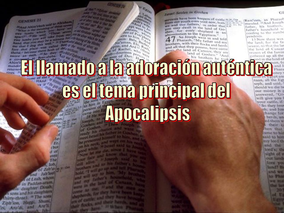 El llamado a la adoración auténtica es el tema principal del