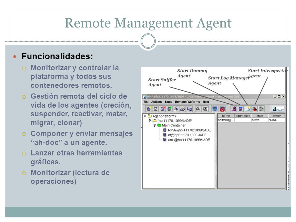 Remote Management Agent