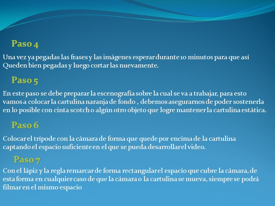 Paso 4 Una vez ya pegadas las frases y las imágenes esperar durante 10 minutos para que así. Queden bien pegadas y luego cortar las nuevamente.