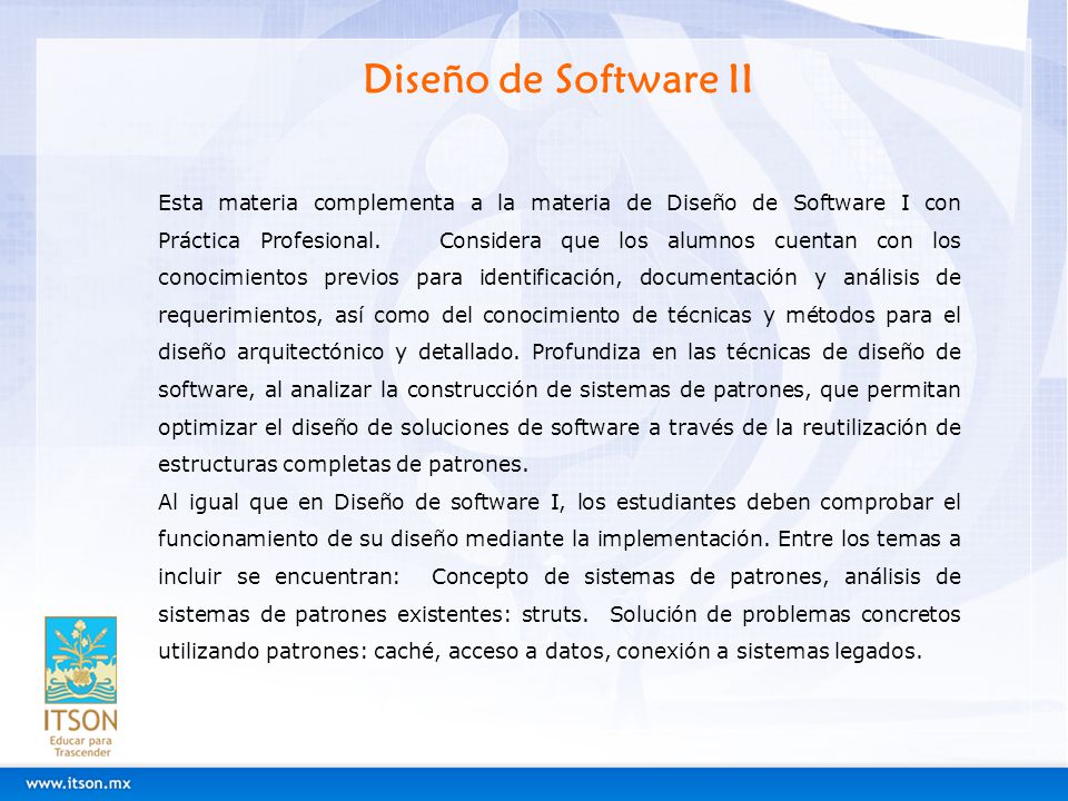 Diseño de Software II