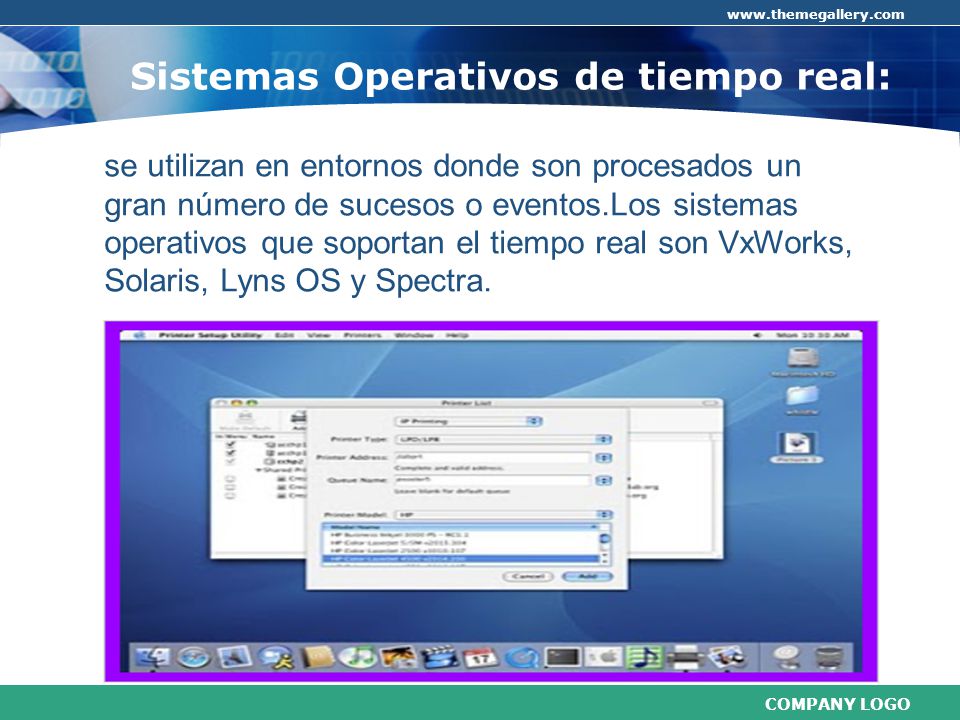 Sistemas Operativos de tiempo real: