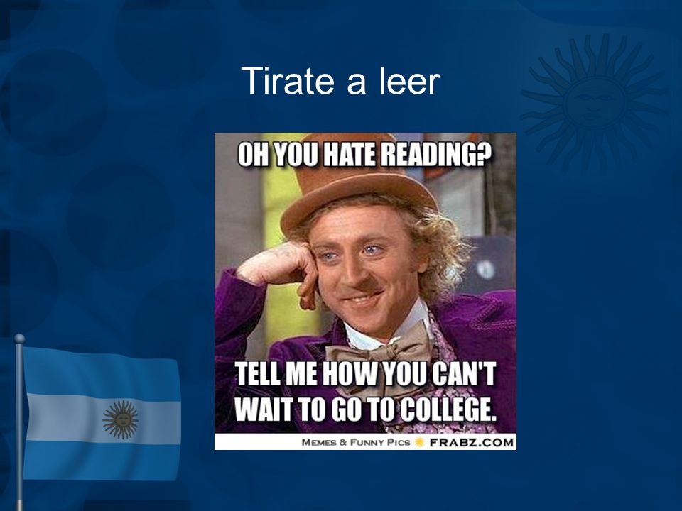 Tirate a leer