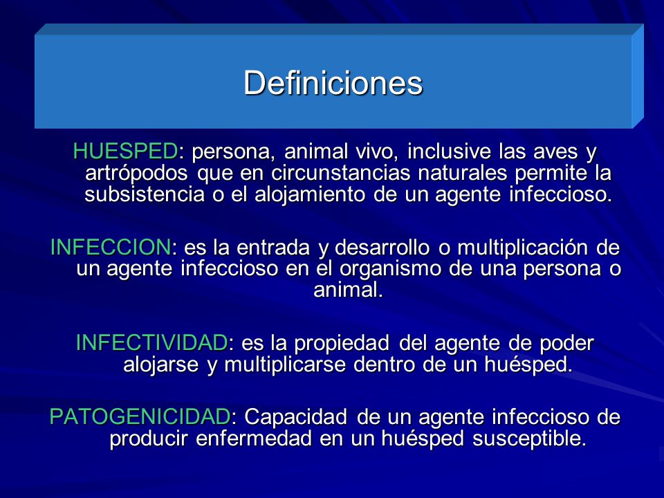 Definiciones