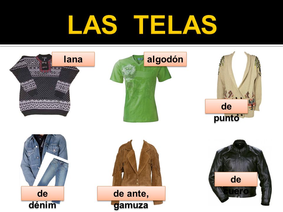 LAS TELAS lana algodón de punto de cuero de dénim de ante, gamuza