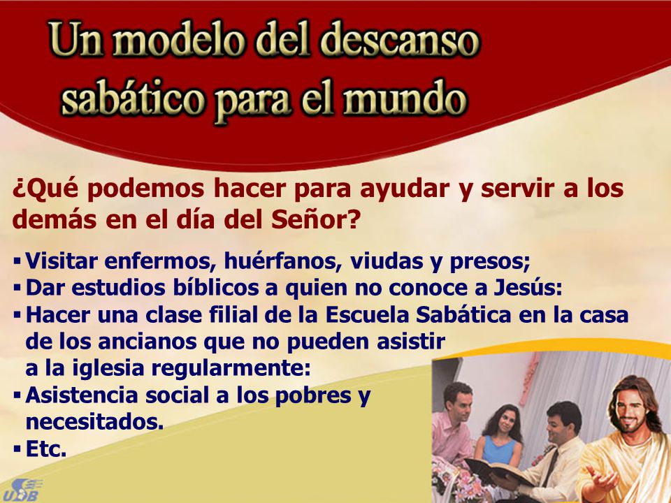¿Qué podemos hacer para ayudar y servir a los demás en el día del Señor
