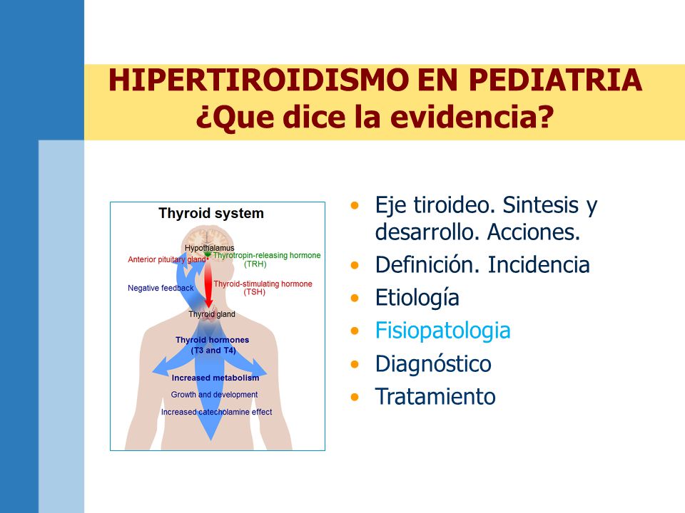 HIPERTIROIDISMO EN PEDIATRIA