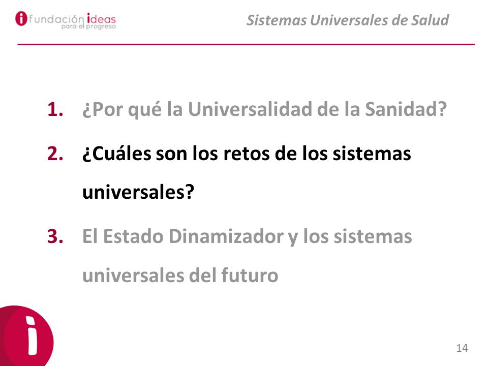 Sistemas Universales de Salud
