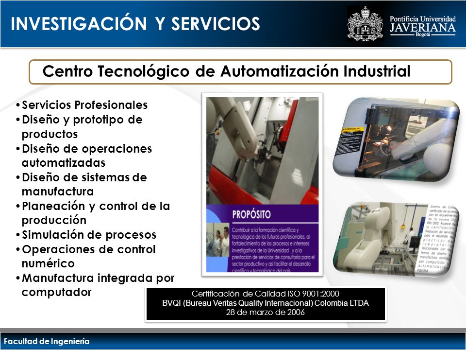 INVESTIGACIÓN Y SERVICIOS