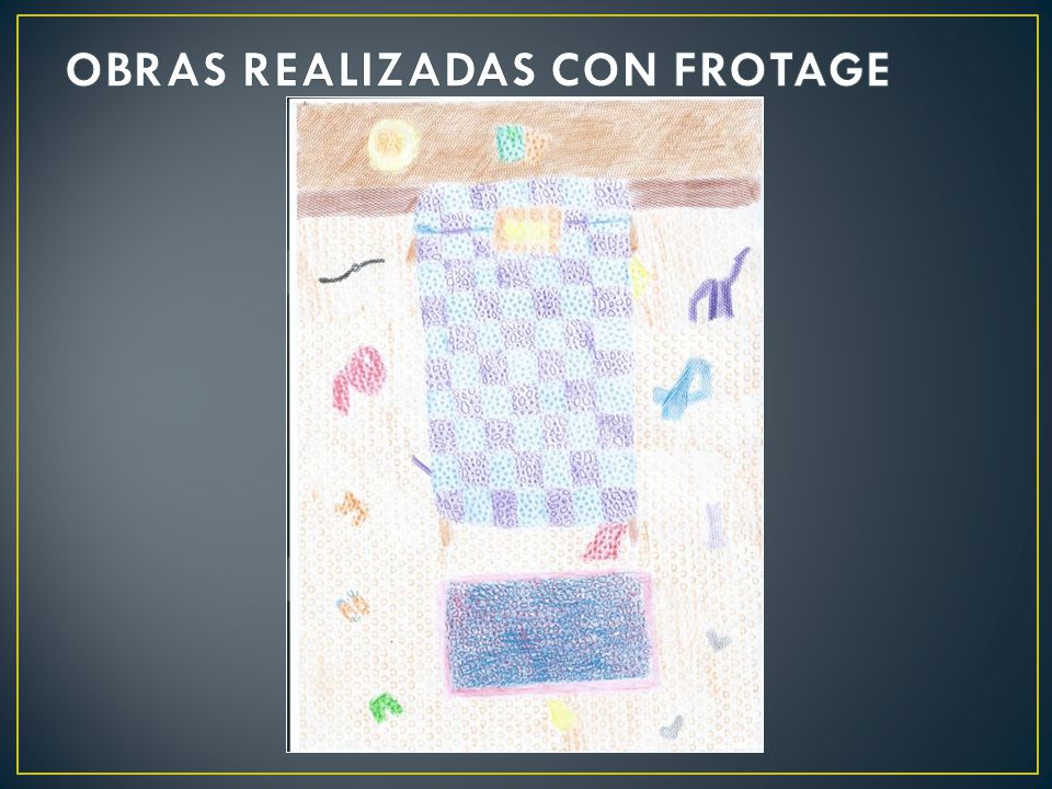 OBRAS REALIZADAS CON FROTAGE