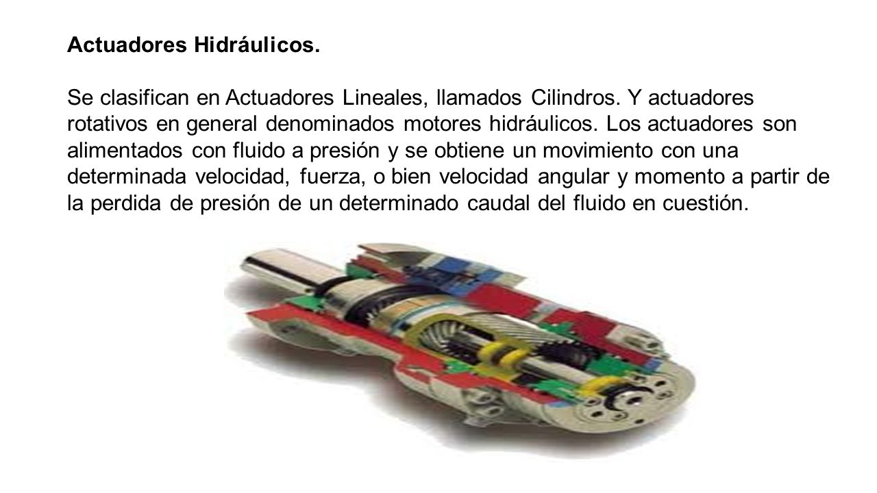 Actuadores Hidráulicos.