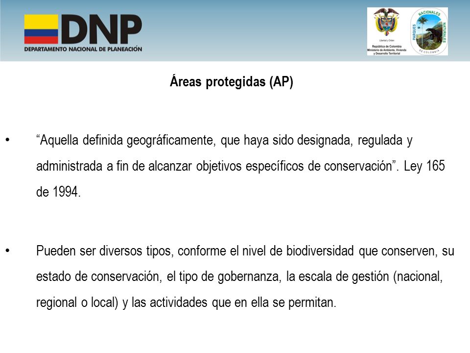 Áreas protegidas (AP)