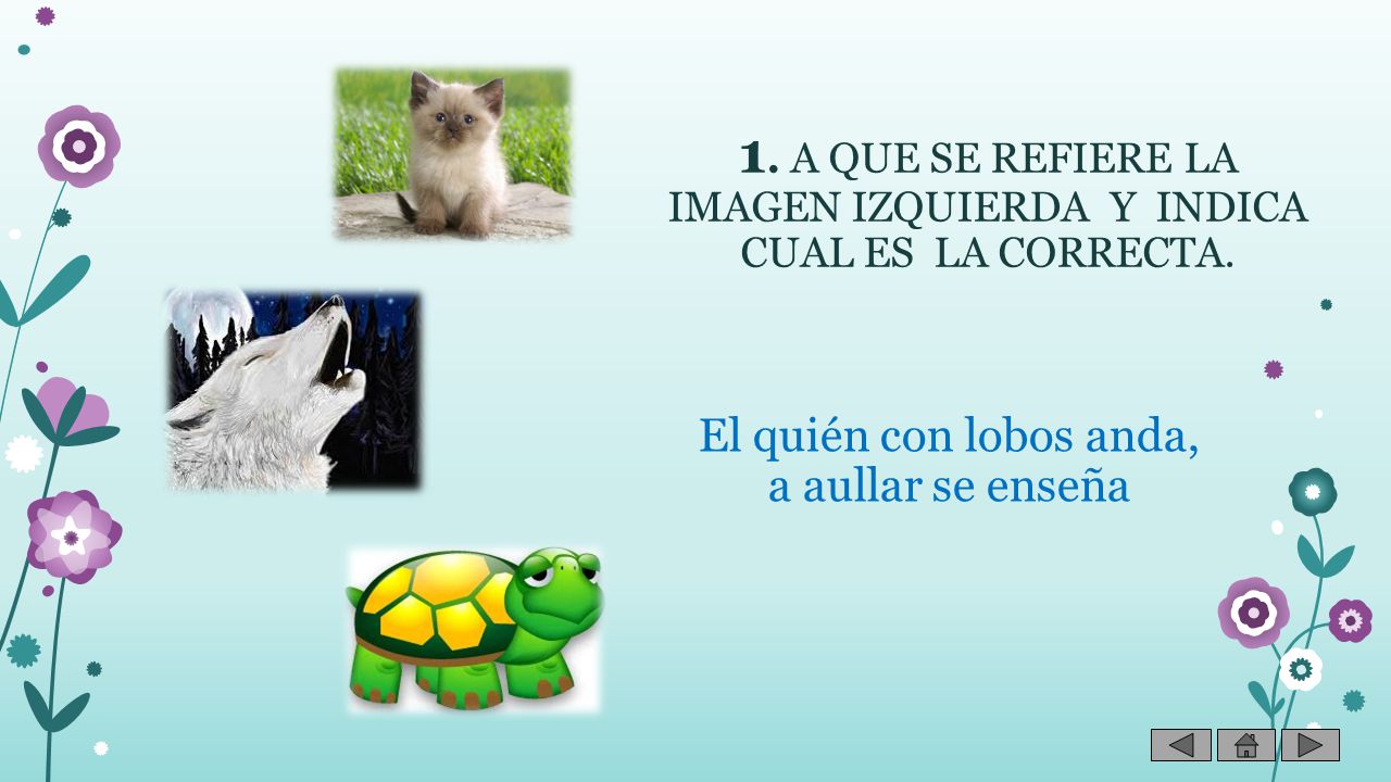 1. A QUE SE REFIERE LA IMAGEN IZQUIERDA Y INDICA CUAL ES LA CORRECTA.