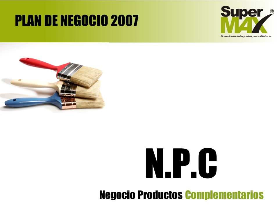 N.P.C Negocio Productos Complementarios