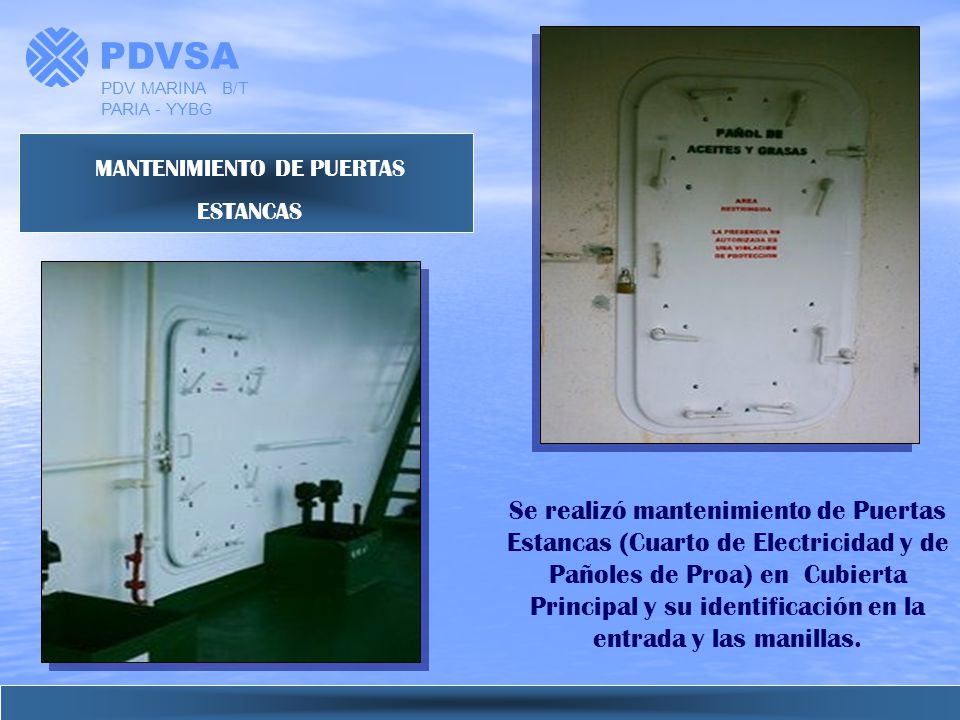 MANTENIMIENTO DE PUERTAS