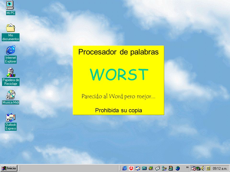 WORST Procesador de palabras Parecido al Word pero mejor...