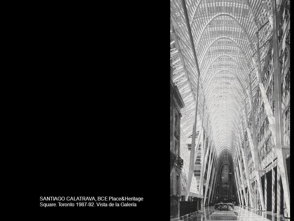 SANTIAGO CALATRAVA, BCE Place&Heritage Square. Toronto