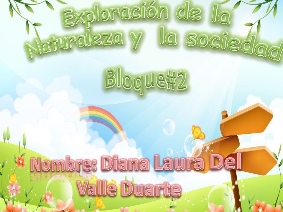 Naturaleza y la sociedad Nombre: Diana Laura Del Valle Duarte