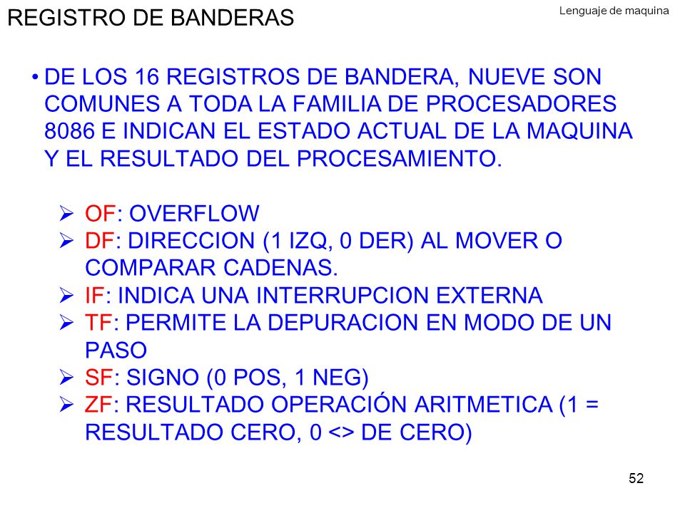 DF: DIRECCION (1 IZQ, 0 DER) AL MOVER O COMPARAR CADENAS.