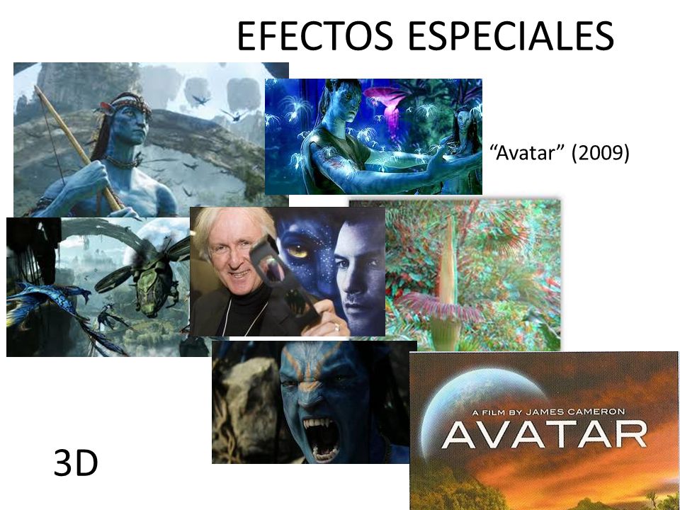 EFECTOS ESPECIALES Avatar (2009) 3D
