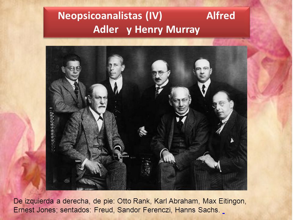 Neopsicoanalistas (IV) Alfred Adler y Henry Murray