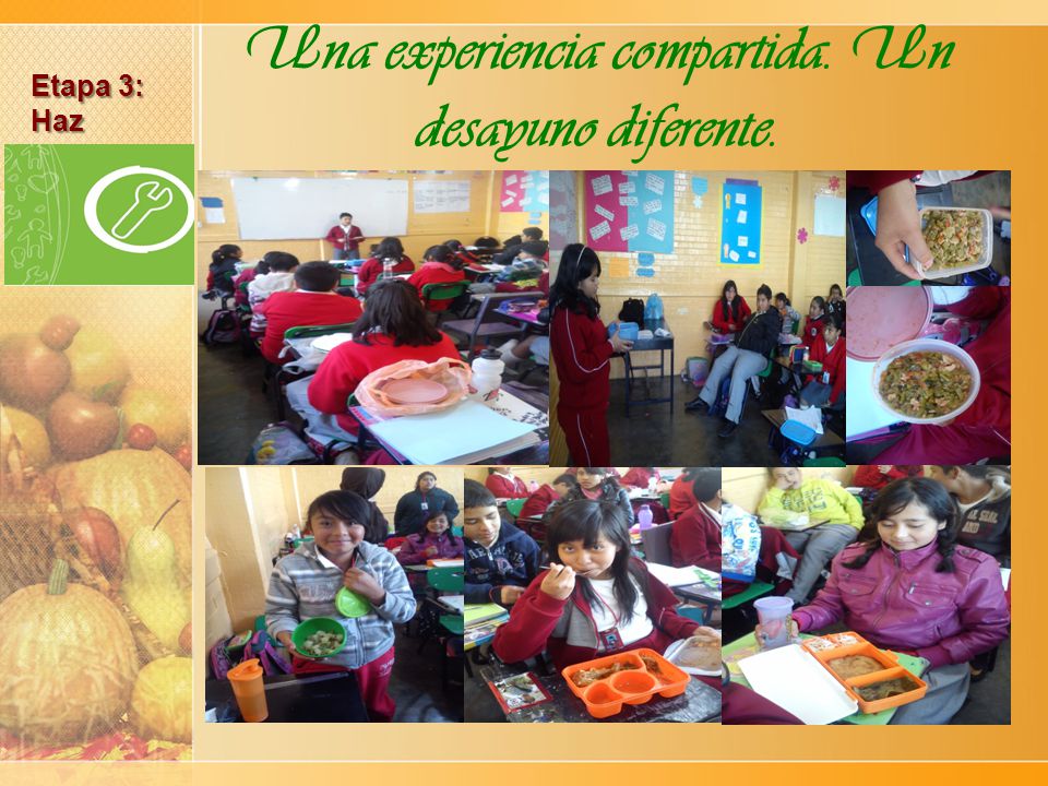 Una experiencia compartida. Un desayuno diferente.