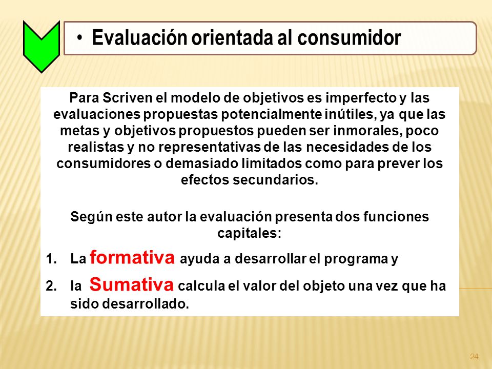 Según este autor la evaluación presenta dos funciones capitales: