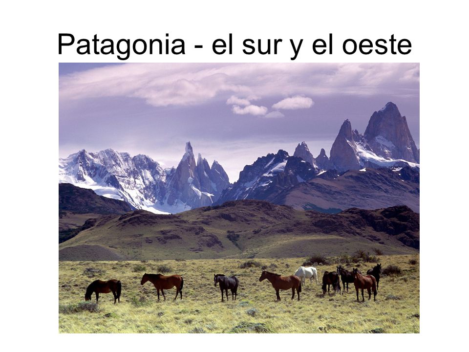 Patagonia - el sur y el oeste