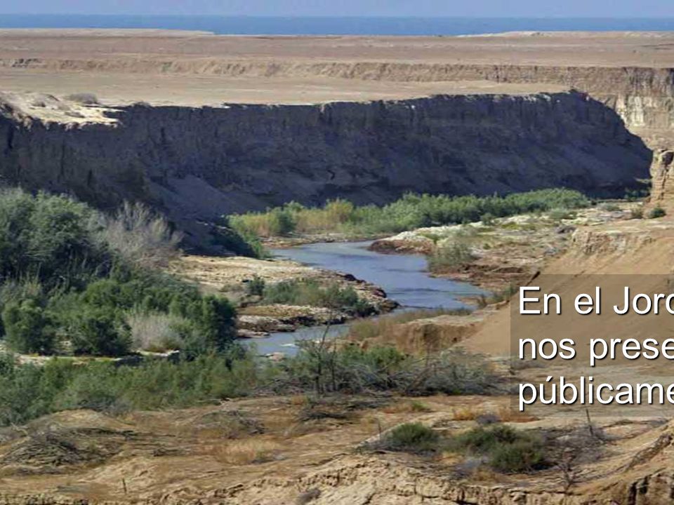 En el Jordán el Padre nos presenta públicamente a Jesús