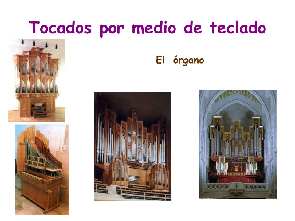 Tocados por medio de teclado