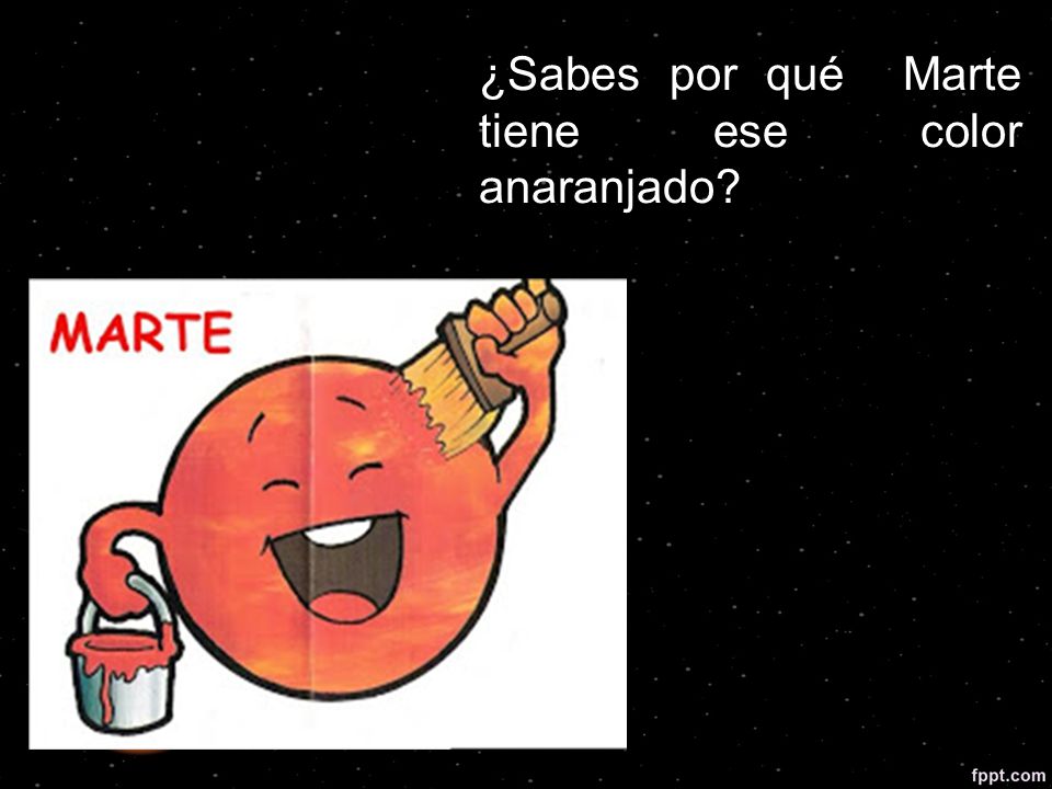 ¿Sabes por qué Marte tiene ese color anaranjado