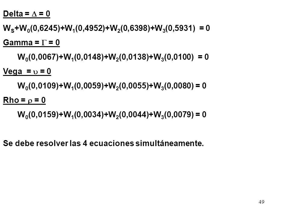 Delta =  = 0 WS+W0(0,6245)+W1(0,4952)+W2(0,6398)+W3(0,5931) = 0. Gamma =  = 0. W0(0,0067)+W1(0,0148)+W2(0,0138)+W3(0,0100) = 0.