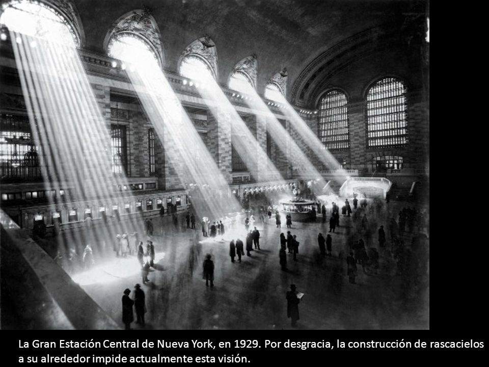 La Gran Estación Central de Nueva York, en 1929