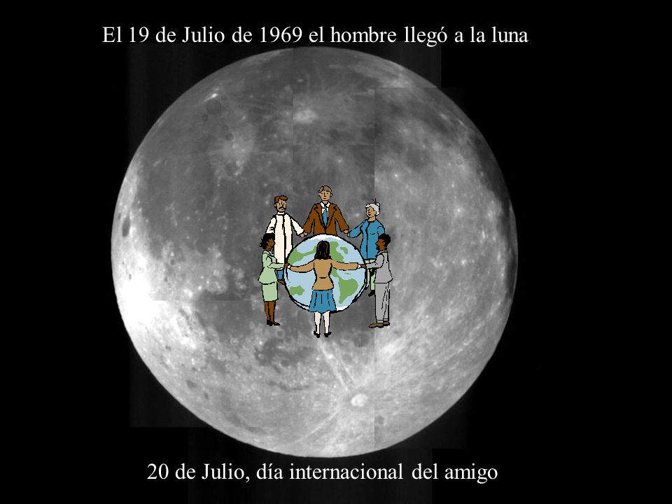 El 19 de Julio de 1969 el hombre llegó a la luna