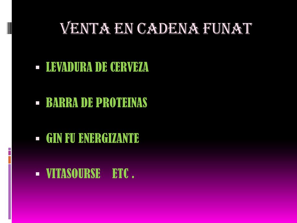 Venta en cadena FUNAT LEVADURA DE CERVEZA BARRA DE PROTEINAS