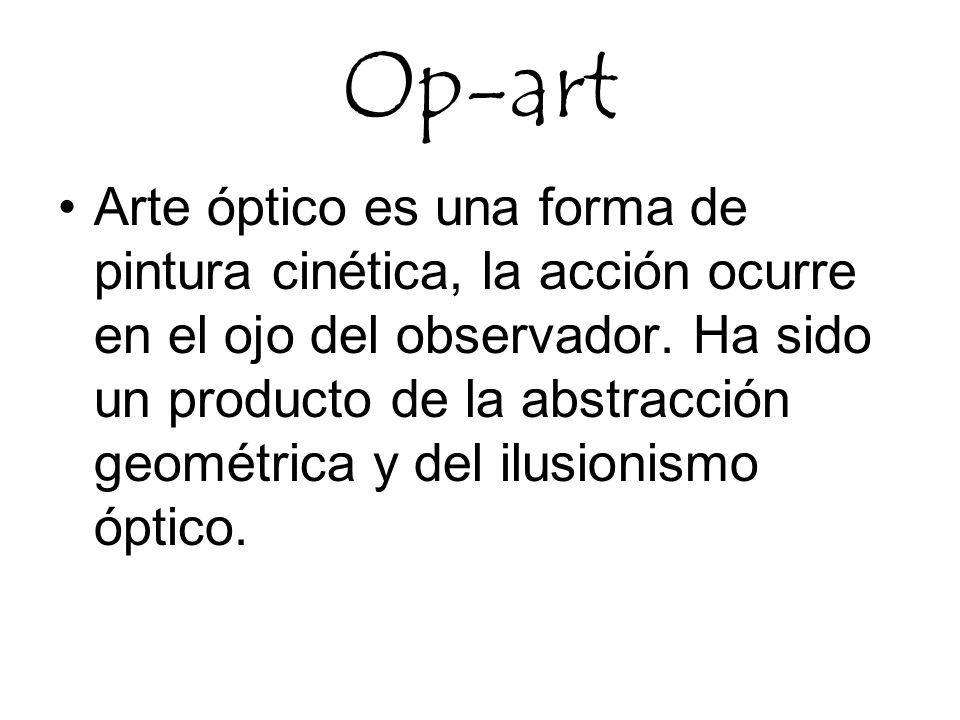 Resultado de imagen para OP ART DEFINICION