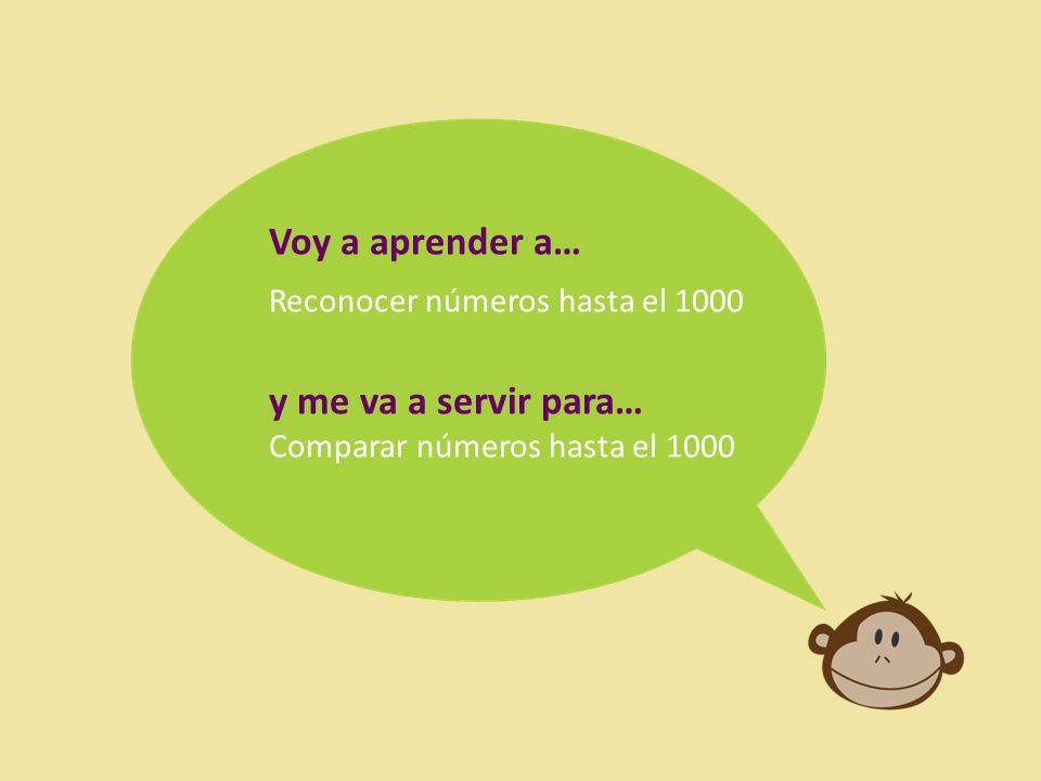 Voy a aprender a… y me va a servir para…