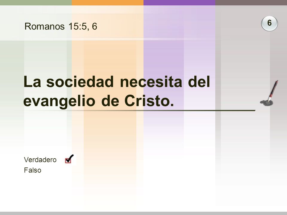 La sociedad necesita del evangelio de Cristo.