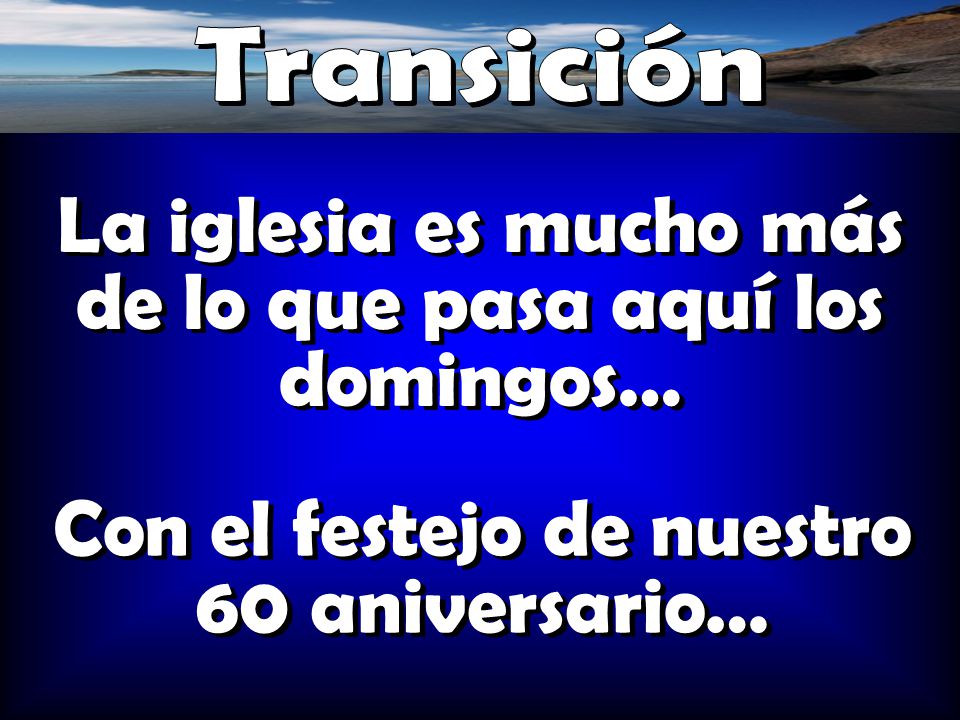 La iglesia es mucho más de lo que pasa aquí los domingos…