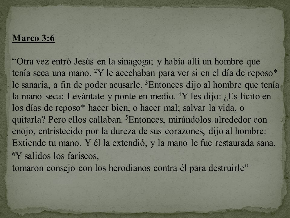 Marco 3:6