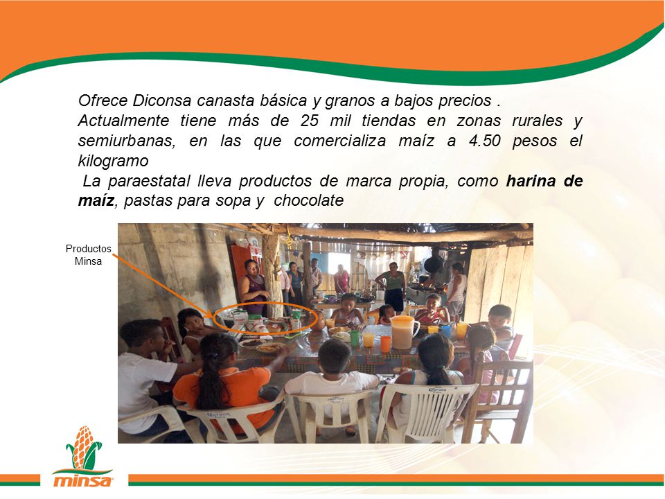 Ofrece Diconsa canasta básica y granos a bajos precios .