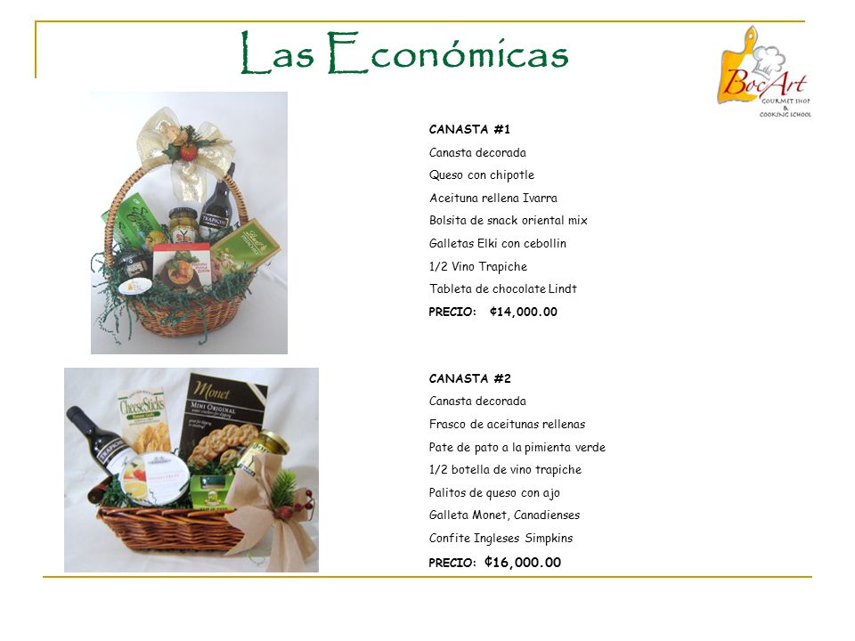 Las Económicas CANASTA #1 Canasta decorada Queso con chipotle