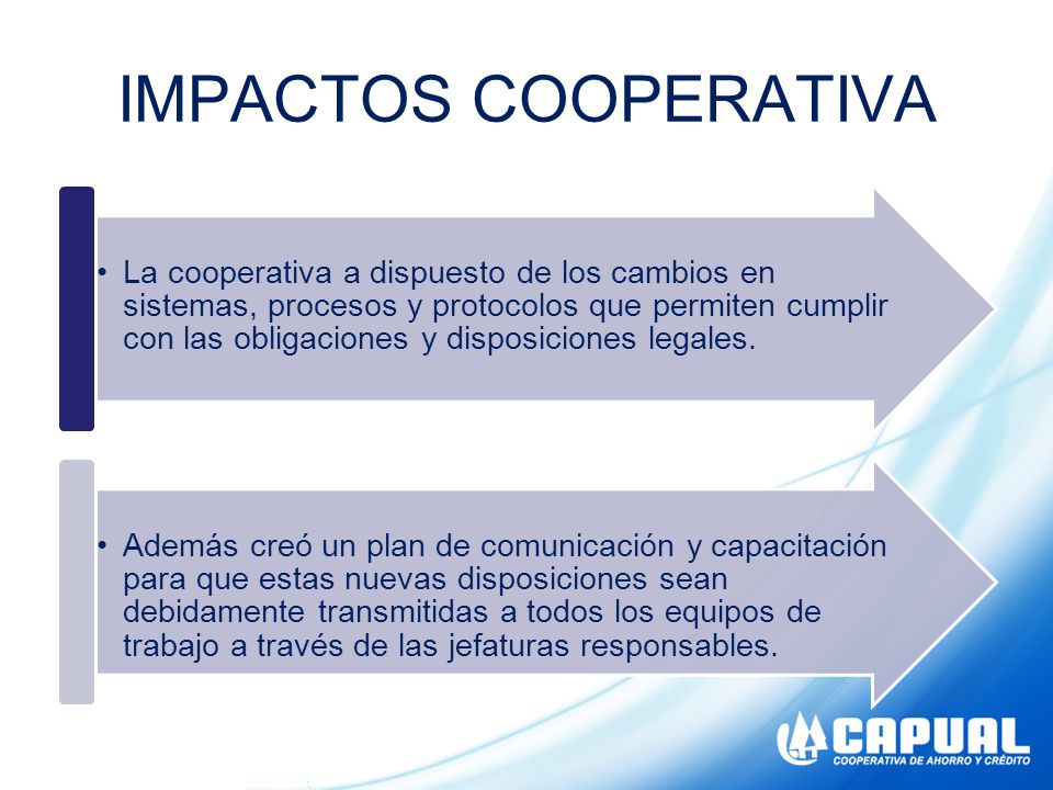 IMPACTOS COOPERATIVA