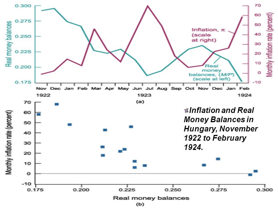 Inflation and Real Money Balances in Hungary, November 1922 to February 1924.
