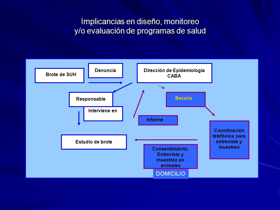 Implicancias en diseño, monitoreo y/o evaluación de programas de salud