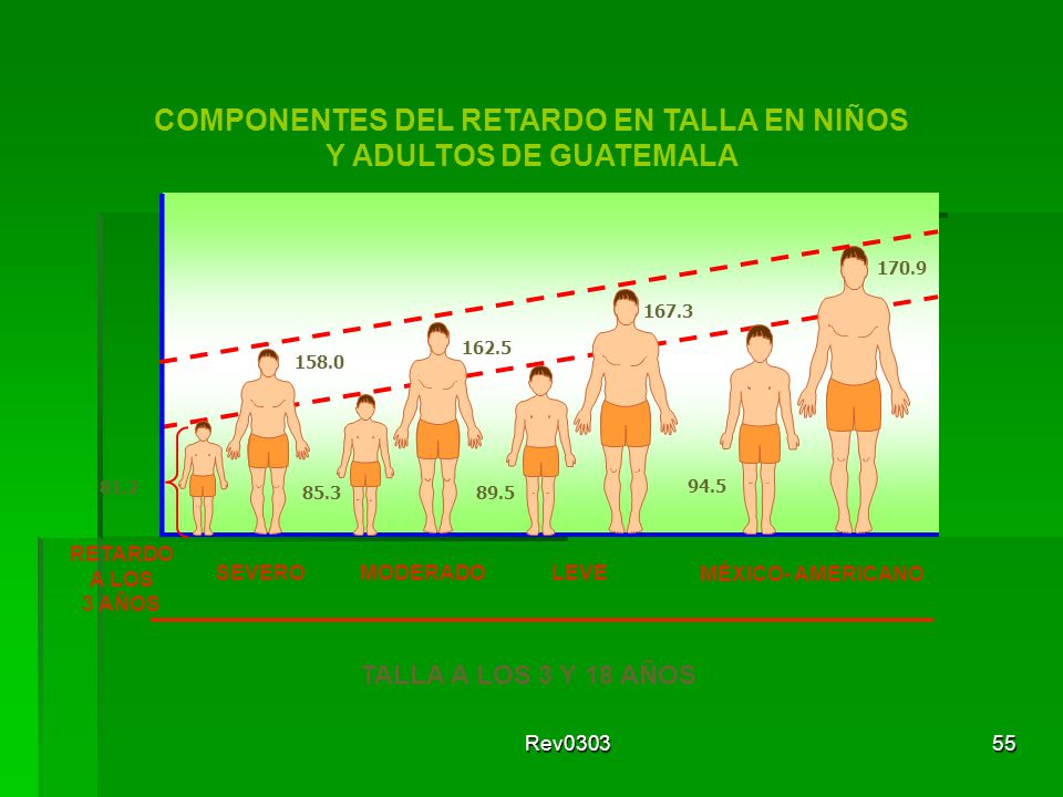 COMPONENTES DEL RETARDO EN TALLA EN NIÑOS Y ADULTOS DE GUATEMALA