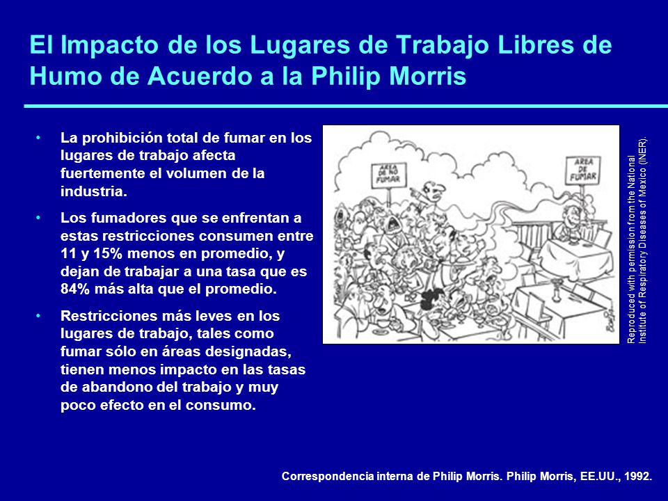 Correspondencia interna de Philip Morris. Philip Morris, EE.UU., 1992.